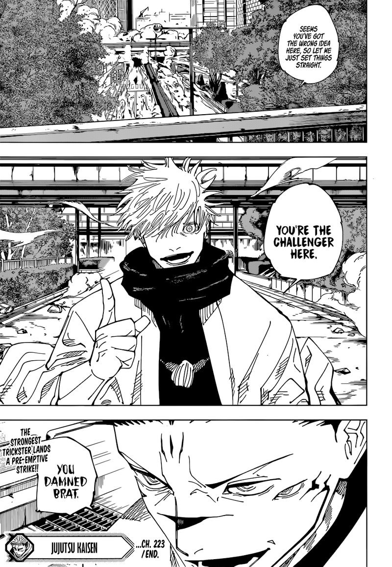 Jujutsu Kaisen Chapter 223 image 17